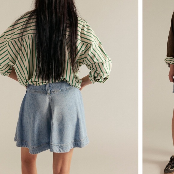 We the Free Wonderland Denim Skirt - Picture 3 of 6